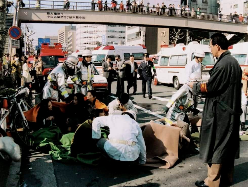attacco gas sarin metro tokyo