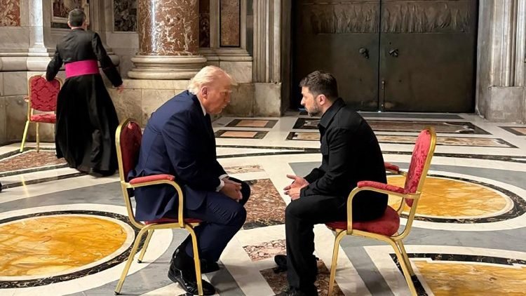 Incontro Trump Zelensky Vaticano