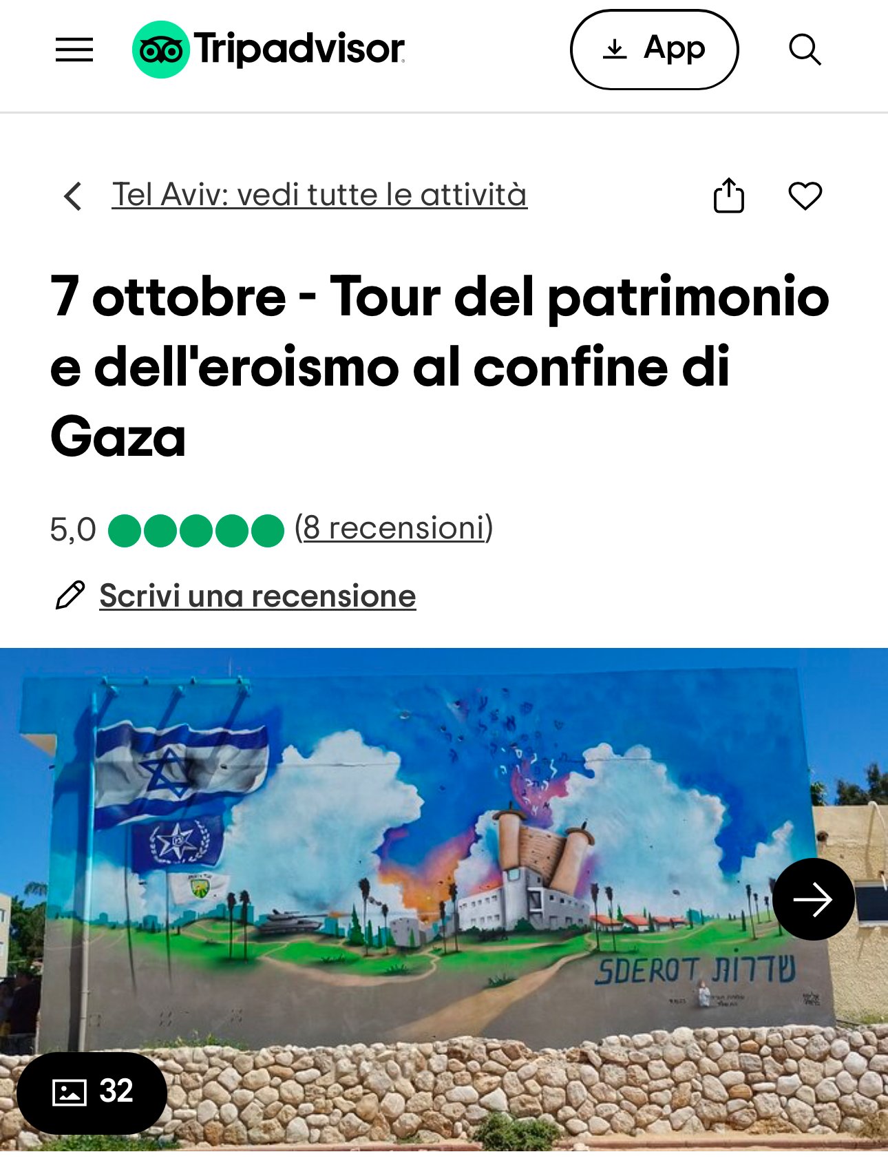 turismo orrore gaza