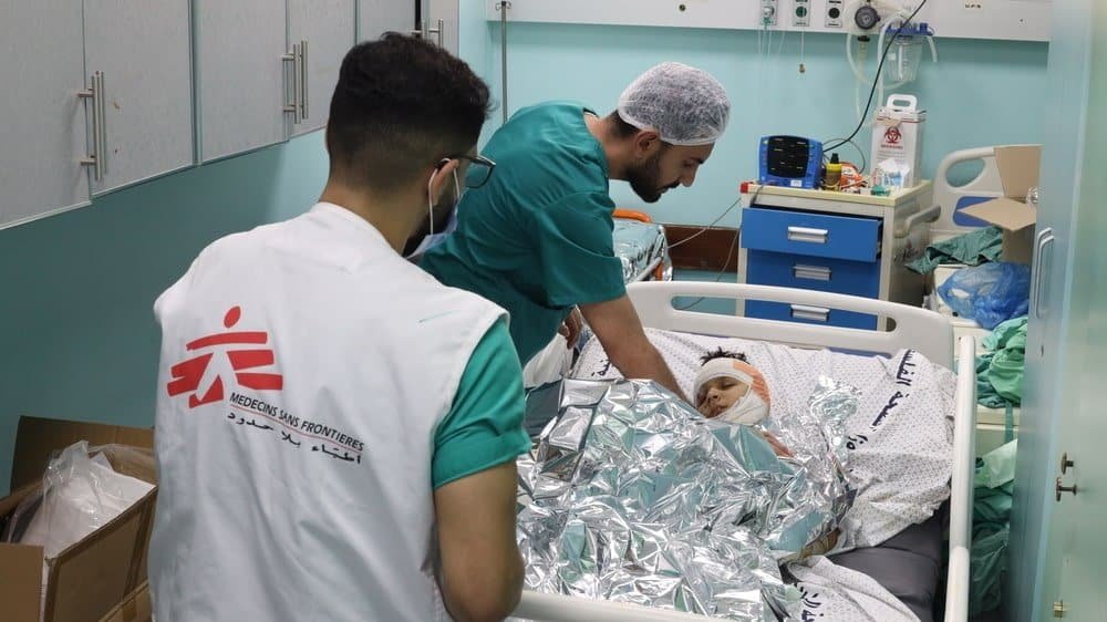 gaza bambini amputati senza anestesia